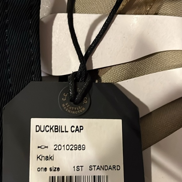 Filson Duckbill Cap Hat new khaki Made in the USA One Size Men’s - Picture 10 of 10